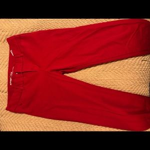 Red old navy pants